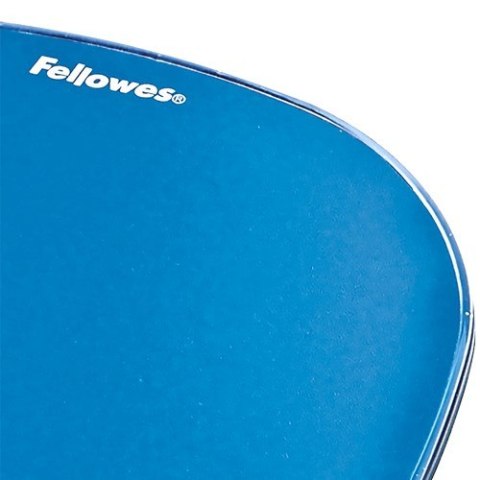 Fellowes CRYSTAL podkładka pod mysz i nadgarstek żelowa niebieska Fellowes CRYSTAL podkładka pod mysz i nadgarstek żelowa niebieska