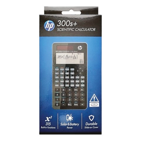 HP Kalkulator naukowy biurowy HP 300SPLUS/INT BX, 315 funkcji, 155x84x20mm, czarny HP Kalkulator naukowy biurowy HP 300SPLUS/INT BX, 315 funkcji, 155x84x20mm, czarny