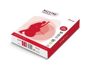 Papier xero ksero biurowy Maestro Stadard Plus kl. B 94918A80 (A4; 80g/m2; 500 szt. arkuszy.; papier biały, matowy, dwustronnie 