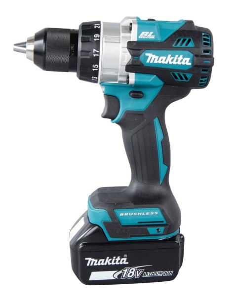 Akumulatorowa wiertarko-wkrętarka udarowa LXT MAKITA DHP486RTJ 18V 130/65Nm 2x5,0Ah Akumulatorowa wiertarko-wkrętarka udarowa LXT MAKITA DHP486RTJ 18V 130/65Nm 2x5,0Ah