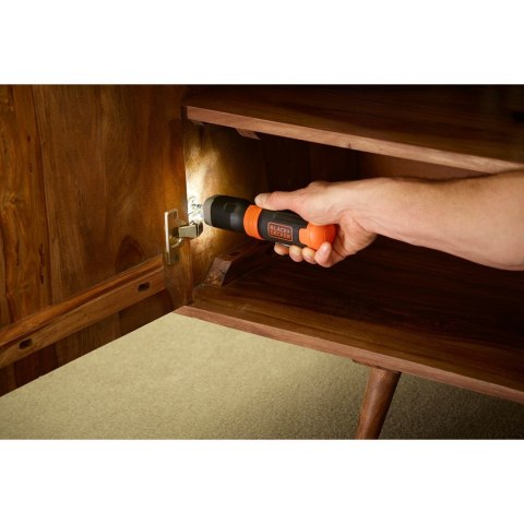 Black & Decker BCF601C-XJ wkrętak zasilany/zakrętark udarowy 220 RPM Czarny, Pomarańczowy Black & Decker BCF601C-XJ wkrętak zasilany/zakrętark udarowy 220 RPM Czarny, Pomarańczowy