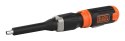 Black & Decker BCF601C-XJ wkrętak zasilany/zakrętark udarowy 220 RPM Czarny, Pomarańczowy