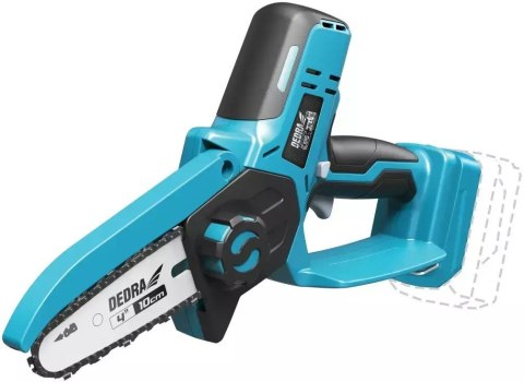 Dedra MINI PIŁA ŁAŃCUCHOWA 4" 18V BEZ AKUMULATORA I ŁADOWARKI Dedra MINI PIŁA ŁAŃCUCHOWA 4" 18V BEZ AKUMULATORA I ŁADOWARKI