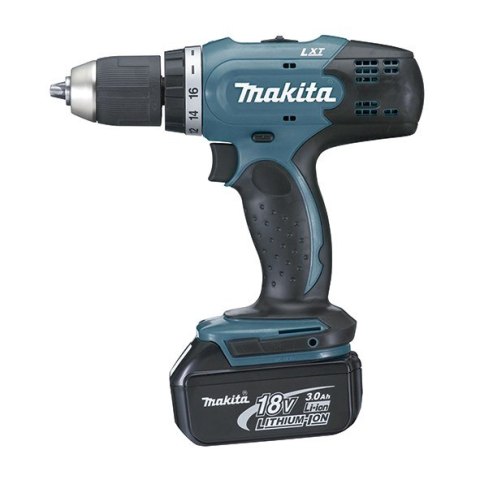 Makita DDF453RFE wiertło Czarny, Niebieski 1,6 kg Makita DDF453RFE wiertło Czarny, Niebieski 1,6 kg
