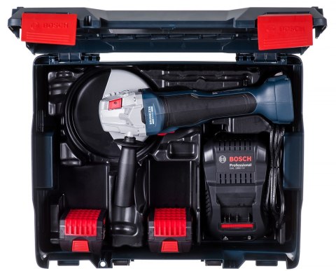 SZLIFIERKA KĄTOWA FI 125 18V-LI 2X5.0AH GWS BOSCH SZLIFIERKA KĄTOWA FI 125 18V-LI 2X5.0AH GWS BOSCH