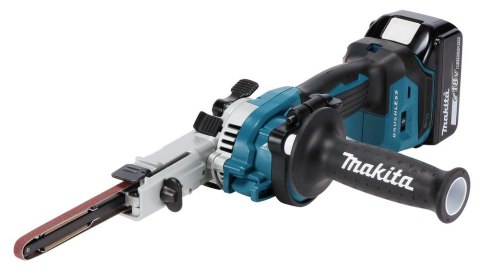 Szlifierka taśmowa bez aku i ład 18V 9x533mm MAKITA Szlifierka taśmowa bez aku i ład 18V 9x533mm MAKITA