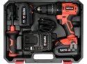 Wkrętarka udarowa 18V Li-Ion 2x3,0Ah 75Nm silnik bezszczotkowy