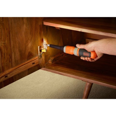 Black & Decker BCF603C-QW wkrętak zasilany/zakrętark udarowy 180 RPM Czarny, Pomarańczowy Black & Decker BCF603C-QW wkrętak zasilany/zakrętark udarowy 180 RPM Czarny, Pomarańczowy