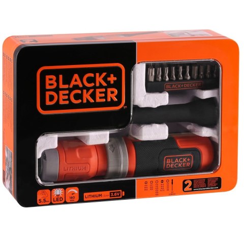 Black & Decker BCF603C-QW wkrętak zasilany/zakrętark udarowy 180 RPM Czarny, Pomarańczowy Black & Decker BCF603C-QW wkrętak zasilany/zakrętark udarowy 180 RPM Czarny, Pomarańczowy