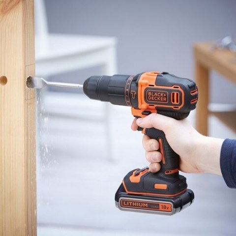 Black & Decker BDCHD18K1B2-QW wiertło 1400 RPM Black & Decker BDCHD18K1B2-QW wiertło 1400 RPM