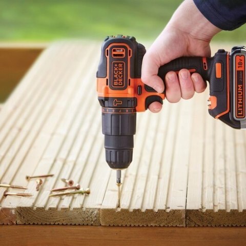 Black & Decker BDCHD18K1B2-QW wiertło 1400 RPM Black & Decker BDCHD18K1B2-QW wiertło 1400 RPM