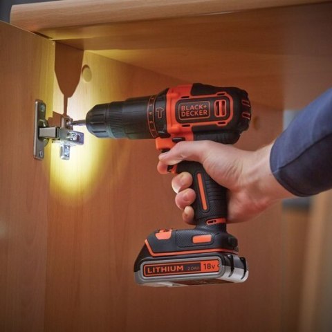 Black & Decker BDCHD18K1B2-QW wiertło 1400 RPM Black & Decker BDCHD18K1B2-QW wiertło 1400 RPM