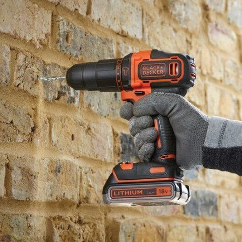 Black & Decker BDCHD18K1B2-QW wiertło 1400 RPM Black & Decker BDCHD18K1B2-QW wiertło 1400 RPM