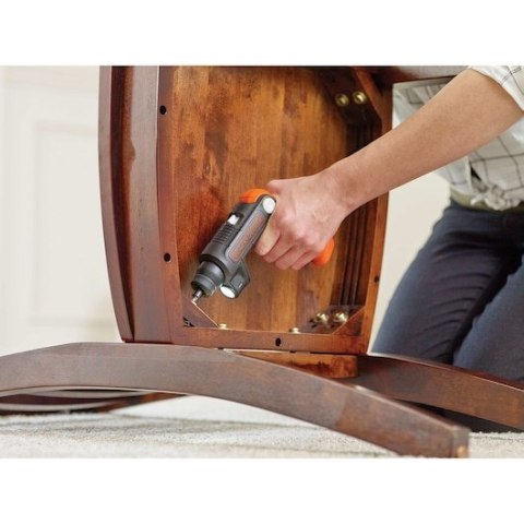 Black & Decker BDCSFL20C-QW Czarny, Pomarańczowy Black & Decker BDCSFL20C-QW Czarny, Pomarańczowy