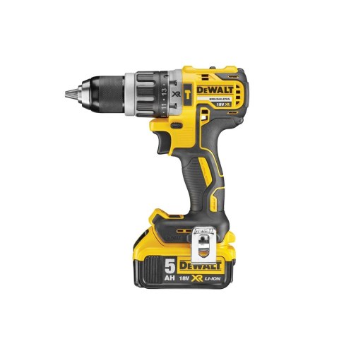 DeWALT DCD796P2-QW wiertło Zamek centralny Czarny, Żółty 1,8 kg