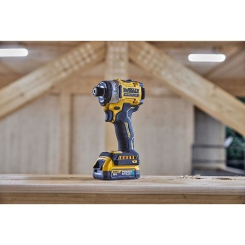 DeWALT DCF860E2T-QW wkrętak zasilany/zakrętark udarowy 3800 RPM Czarny, Żółty