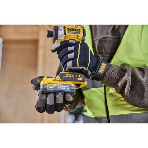 DeWALT DCF860E2T-QW wkrętak zasilany/zakrętark udarowy 3800 RPM Czarny, Żółty