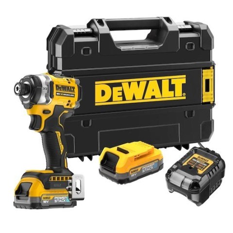 DeWALT DCF860E2T-QW wkrętak zasilany/zakrętark udarowy 3800 RPM Czarny, Żółty