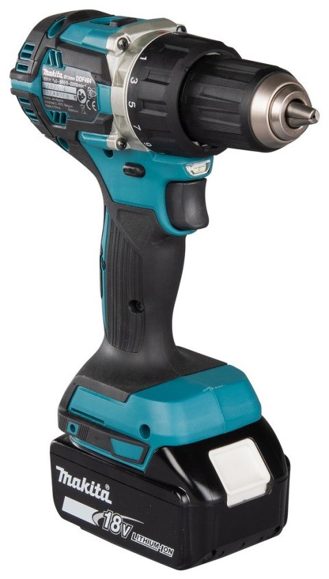 Makita DDF484RFJ wiertło 2000 RPM 1,8 kg Czarny, Niebieski Makita DDF484RFJ wiertło 2000 RPM 1,8 kg Czarny, Niebieski