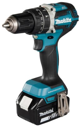 Makita DHP484RTJ wiertło Zamek centralny 1,8 kg Czarny, Niebieski