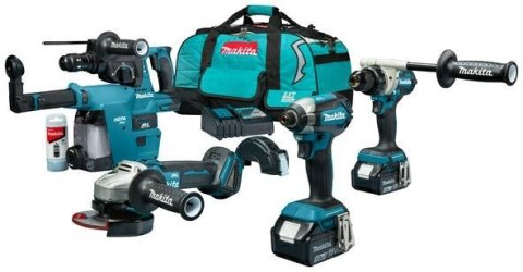 Makita DLX4155TX1 zestaw combo elektronarzędzi Bateria Makita DLX4155TX1 zestaw combo elektronarzędzi Bateria