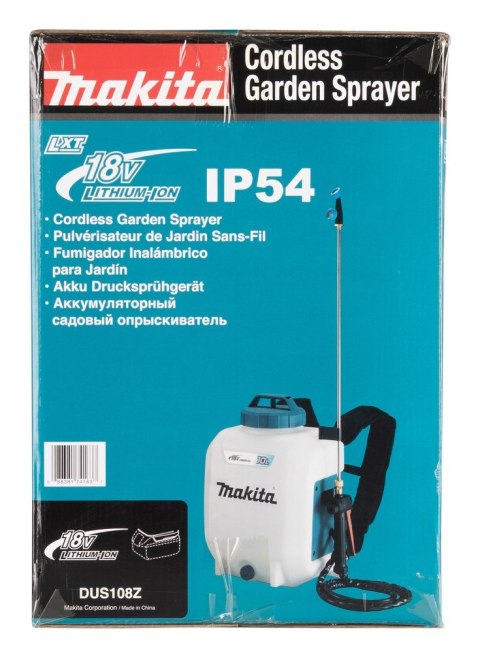Makita DUS108Z Opryskiwacz ogrodowy Opryskiwacz ogrodowy plecakowy 10 l Makita DUS108Z Opryskiwacz ogrodowy Opryskiwacz ogrodowy plecakowy 10 l