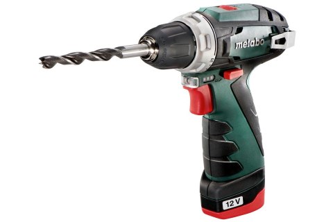 Metabo POWERMAXX BS BASIC 1400 RPM Zamek centralny 800 g Czarny, Czerwony Metabo POWERMAXX BS BASIC 1400 RPM Zamek centralny 800 g Czarny, Czerwony