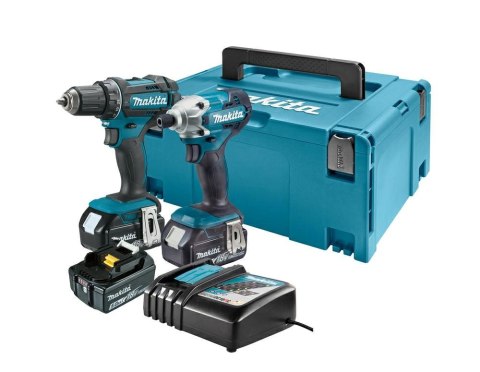 Zestaw MAKITA DLX2339JX1 Combo 18V 3x5,0Ah MAKPAC Zestaw MAKITA DLX2339JX1 Combo 18V 3x5,0Ah MAKPAC