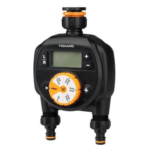 Fiskars 1054792 Czarny Elektroniczny regulator nawadniania Fiskars 1054792 Czarny Elektroniczny regulator nawadniania