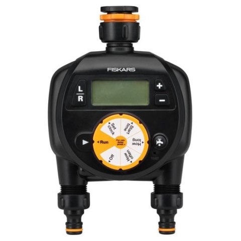 Fiskars 1054792 Czarny Elektroniczny regulator nawadniania Fiskars 1054792 Czarny Elektroniczny regulator nawadniania