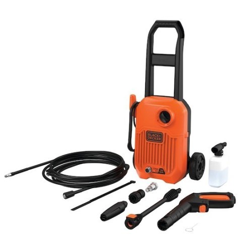 Black & Decker BEPW1650-QS podkładka ciśnieniowa Kompaktowy Prąd elektryczny 330 l/h Pomarańczowy Black & Decker BEPW1650-QS podkładka ciśnieniowa Kompaktowy Prąd elektryczny 330 l/h Pomarańczowy