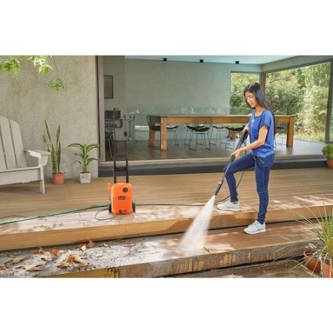 Black & Decker BEPW1650-QS podkładka ciśnieniowa Kompaktowy Prąd elektryczny 330 l/h Pomarańczowy Black & Decker BEPW1650-QS podkładka ciśnieniowa Kompaktowy Prąd elektryczny 330 l/h Pomarańczowy