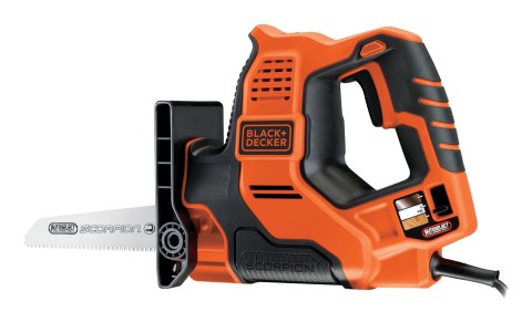 Black & Decker RS890K-QS piła szablasta 2700 spm 500 W Czarny, Pomarańczowy Black & Decker RS890K-QS piła szablasta 2700 spm 500 W Czarny, Pomarańczowy