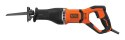 Black&Decker BES301-QS piła szablasta 2800spm 750W (1798340) Czarny, Pomarańczowy