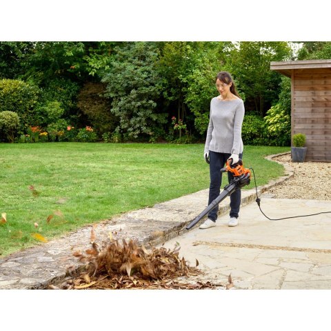 Dmuchawa do liści BLACK+DECKER BLACK+DECKER DMUCHAWA/ODKURZACZ BEBLV301-QS Dmuchawa do liści BLACK+DECKER BLACK+DECKER DMUCHAWA/ODKURZACZ BEBLV301-QS
