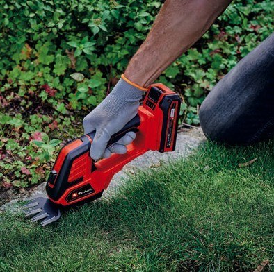Einhell 3410313 akumulatorowe nożyce do trawy 8 mm 18 V Litowo-jonowa (Li-Ion) Czarny, Czerwony Einhell 3410313 akumulatorowe nożyce do trawy 8 mm 18 V Litowo-jonowa (Li-Ion) Czarny, Czerwony