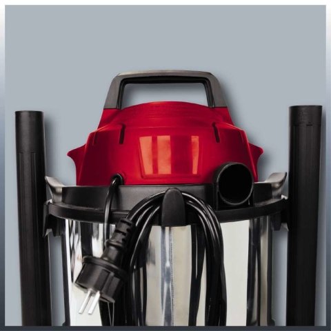 Einhell TC-VC 1812 S 12 l Cylinder próżniowy Suchy i Mokry 1250 W Einhell TC-VC 1812 S 12 l Cylinder próżniowy Suchy i Mokry 1250 W