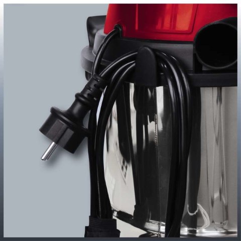 Einhell TC-VC 1812 S 12 l Cylinder próżniowy Suchy i Mokry 1250 W Einhell TC-VC 1812 S 12 l Cylinder próżniowy Suchy i Mokry 1250 W