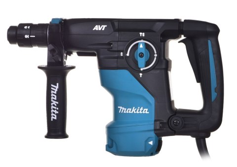 Młot udarowo-obrotowy MAKITA HR3012FCWJ SDS-Plus 3,9J 1050W AVT MAKPAC + odpylacz DX11 Czarny, Niebieski Młot udarowo-obrotowy MAKITA HR3012FCWJ SDS-Plus 3,9J 1050W AVT MAKPAC + odpylacz DX11 Czarny, Niebieski