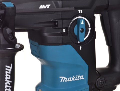 Młot udarowo-obrotowy MAKITA HR3012FCWJ SDS-Plus 3,9J 1050W AVT MAKPAC + odpylacz DX11 Czarny, Niebieski Młot udarowo-obrotowy MAKITA HR3012FCWJ SDS-Plus 3,9J 1050W AVT MAKPAC + odpylacz DX11 Czarny, Niebieski