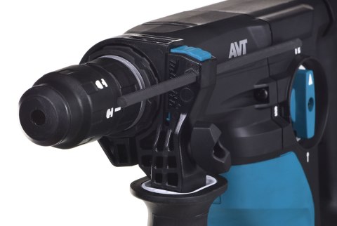 Młot udarowo-obrotowy MAKITA HR3012FCWJ SDS-Plus 3,9J 1050W AVT MAKPAC + odpylacz DX11 Czarny, Niebieski Młot udarowo-obrotowy MAKITA HR3012FCWJ SDS-Plus 3,9J 1050W AVT MAKPAC + odpylacz DX11 Czarny, Niebieski