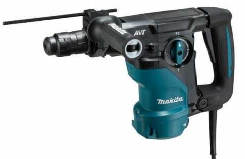 Młot udarowo-obrotowy MAKITA HR3012FCWJ SDS-Plus 3,9J 1050W AVT MAKPAC + odpylacz DX11 Czarny, Niebieski Młot udarowo-obrotowy MAKITA HR3012FCWJ SDS-Plus 3,9J 1050W AVT MAKPAC + odpylacz DX11 Czarny, Niebieski