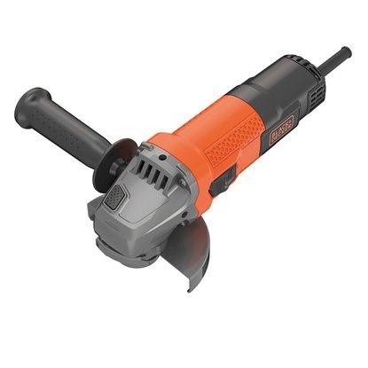 Black & Decker BLACK+DECKER BEG210-Qs Meuleuse d'Angle Poignée 3 Positions, 900 W, Noir, 115 mm Black & Decker BLACK+DECKER BEG210-Qs Meuleuse d'Angle Poignée 3 Positions, 900 W, Noir, 115 mm