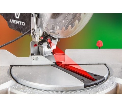 Pilarka ukosowa 1500W, tarcza 210 x 30 mm Verto Pilarka ukosowa 1500W, tarcza 210 x 30 mm Verto