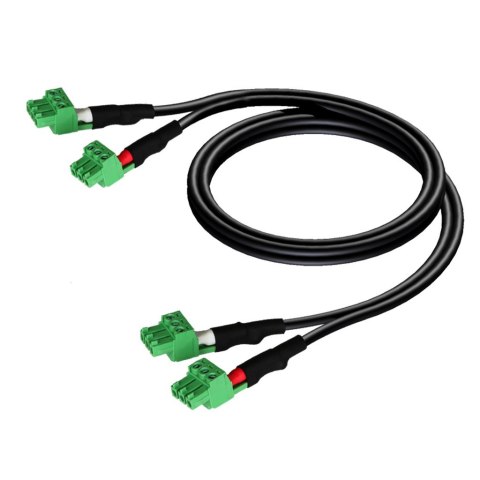 AUDAC CLA830 kabel sygnałowy 0,5 m Czarny, Zielony AUDAC CLA830 kabel sygnałowy 0,5 m Czarny, Zielony
