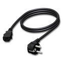 Adam hall CAB 490 3 Czarny 3 m Wtyczka zasilająca typu E IEC 320