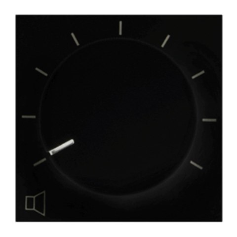 Audac AUDAC VC3036/B 100V volume control 36W 45 x 45 mm black version Audac AUDAC VC3036/B 100V volume control 36W 45 x 45 mm black version