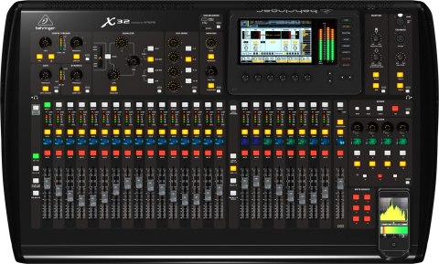 Behringer X32 Producer mikser audio 40 kan. 10 - 22000 Hz Czarny Behringer X32 Producer mikser audio 40 kan. 10 - 22000 Hz Czarny