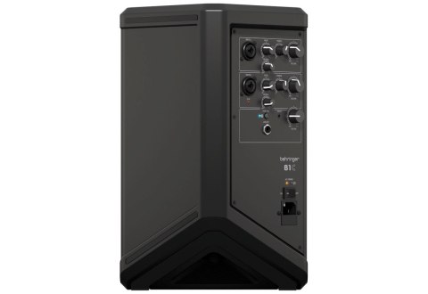 Behringer B1C - Przenośna kolumna All-in-One o mocy 200 W z zasilaniem bateryjnym, łączem Bluetooth i efektem reverb. Behringer B1C - Przenośna kolumna All-in-One o mocy 200 W z zasilaniem bateryjnym, łączem Bluetooth i efektem reverb.