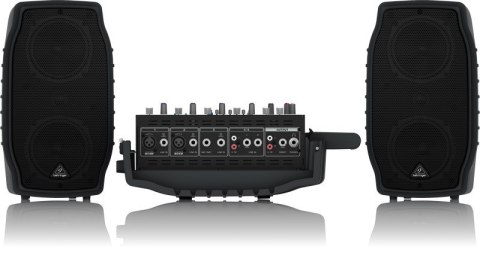 Behringer PPA200 system PA System nagłośnieniowy wolnostojący (PA) 200 W Czarny Behringer PPA200 system PA System nagłośnieniowy wolnostojący (PA) 200 W Czarny